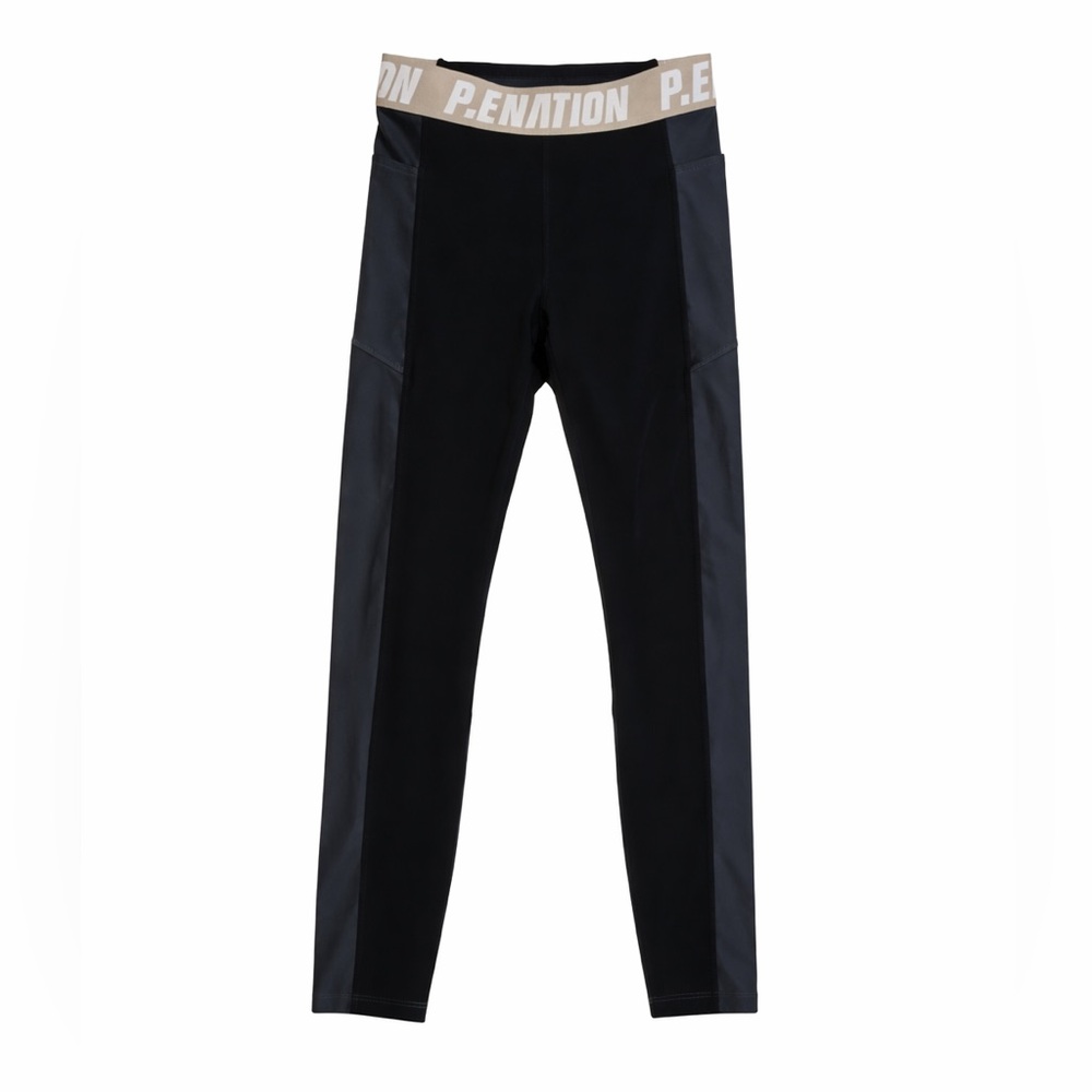 P.E Nation Terrain Legging Black and Brown